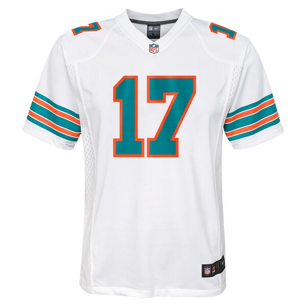 Jaylen Waddle Miami Dolphins Nike Youth Alternate Player Game Jersey - White