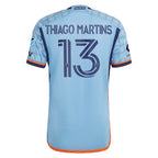 Thiago Martins New York City FC adidas 2024 The Interboro Kit Authentic Player Jersey - Sky Blue
