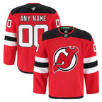 New Jersey Devils  Home Authentic Pro Custom Jersey - Red
