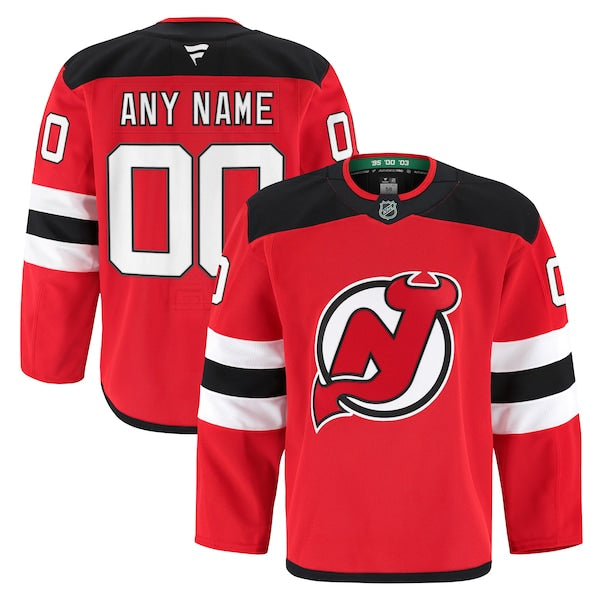 New Jersey Devils  Home Authentic Pro Custom Jersey - Red