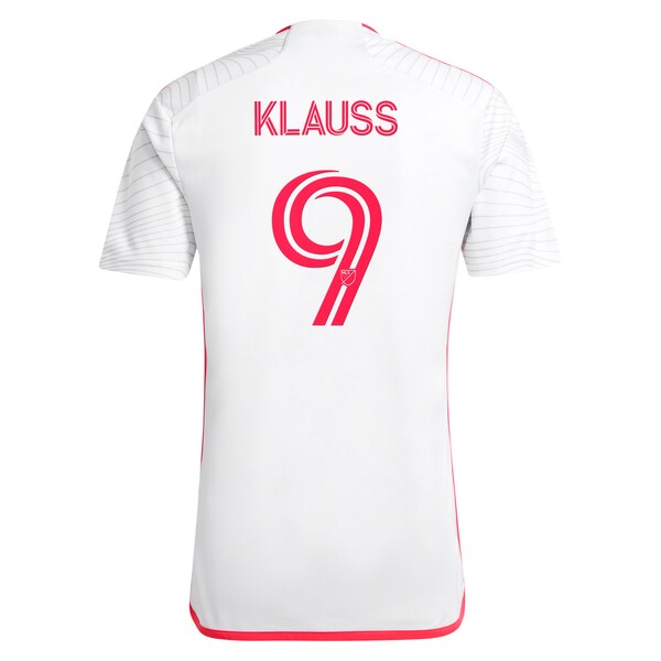 João Klauss St. Louis City SC adidas 2024 The Confluence Kit Replica Player Jersey - White