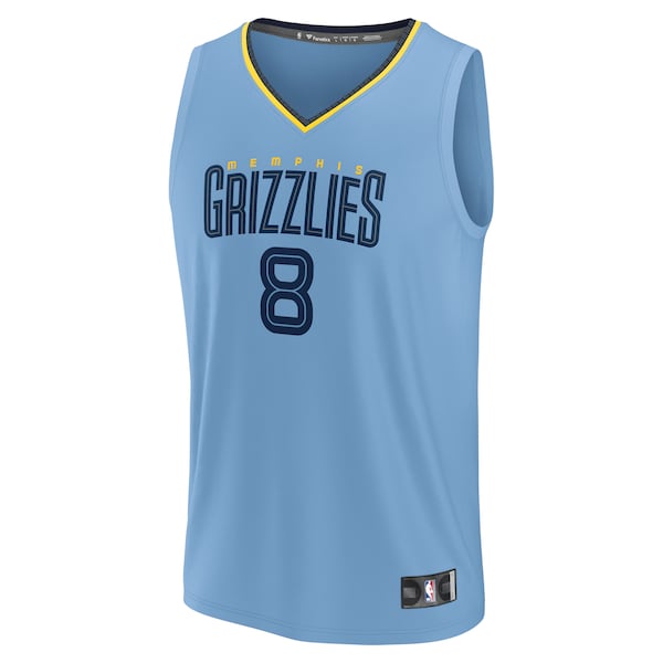 Jaren Jackson Jr. Memphis Grizzlies  Fast Break Replica Jersey - Light Blue - Statement Edition