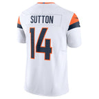 Courtland Sutton Denver Broncos Nike Vapor F.U.S.E. Limited Jersey - White