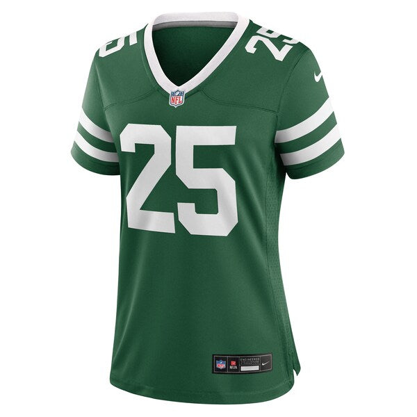 Israel Abanikanda New York Jets Nike Women's Team Game Jersey - Legacy Green