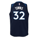 Karl-Anthony Towns Minnesota Timberwolves Nike Youth Swingman Jersey Navy - Icon Edition