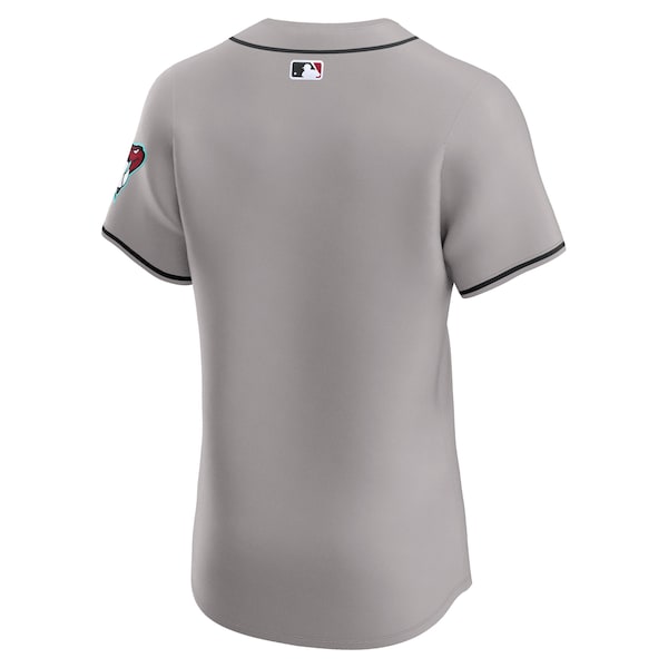 Arizona Diamondbacks Nike Vapor Premier Elite Patch Jersey - Gray