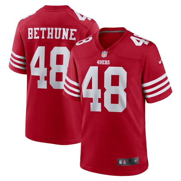 Tatum Bethune San Francisco 49ers Nike  Game Jersey -  Scarlet