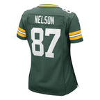 Jordy Nelson Green Bay Packers Nike Women's Retired Game Jersey - Green