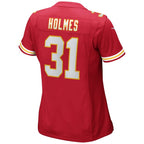 Priest Holmes Kansas City Chiefs Nike Women's Game Retired Player Jersey - Red