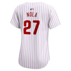 Aaron Nola Philadelphia Phillies Nike Women's  Home Limited Player Jersey - White