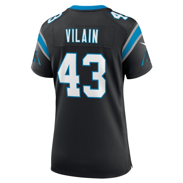 Luiji Vilain Carolina Panthers Nike Women's  Game Jersey -  Black