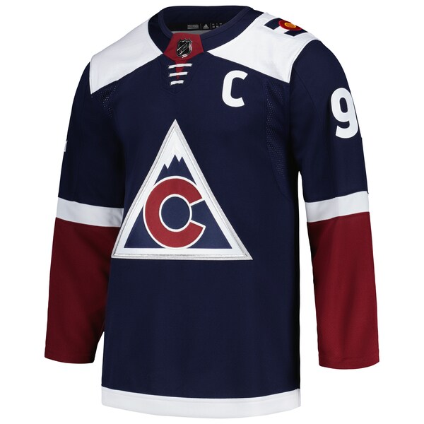 Gabriel Landeskog Colorado Avalanche adidas Alternate Primegreen Authentic Player Jersey - Navy/Burgundy