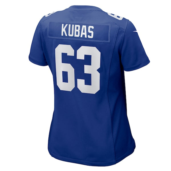 Jake Kubas New York Giants Nike Women's  Game Jersey -  Royal