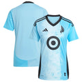Minnesota United FC adidas Women's 2025 CONVERGENCE Replica Jersey - Blue