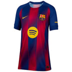 Barcelona Nike Youth 2025/26 Home Replica Custom Jersey - Blue