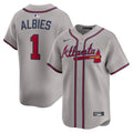 Ozzie Albies Atlanta Braves Nike Road Limited Player Jersey - Gray