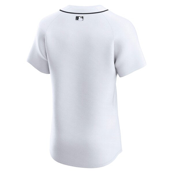 Detroit Tigers Nike Home Elite Jersey - White/Navy