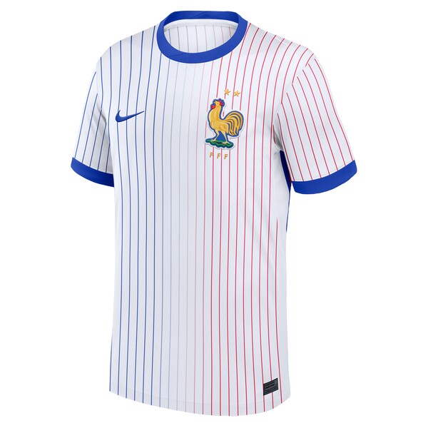 France National Team Nike 2024 Away Replica Blank Jersey - White