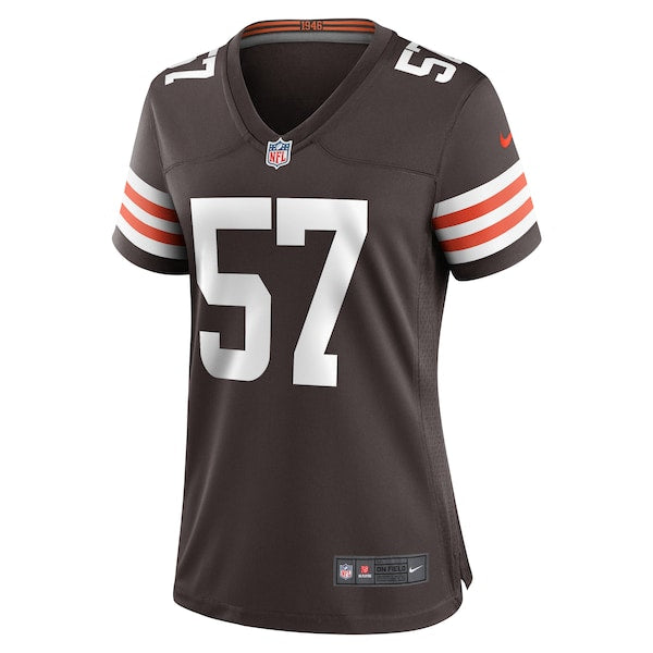 Isaiah McGuire Cleveland Browns Nike Women's Team Game Jersey -  Brown