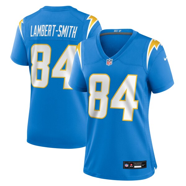 KeAndre Lambert-Smith Los Angeles Chargers Nike Women's Team Game Jersey -  Powder Blue