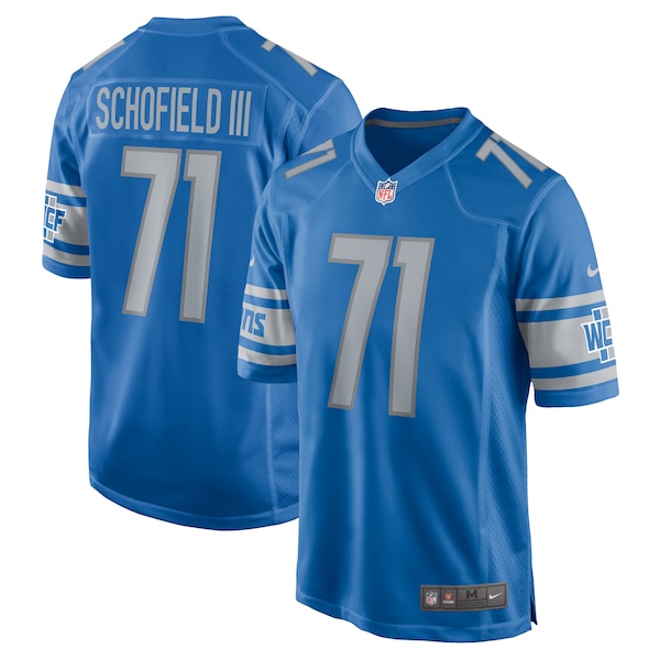 Michael Schofield Detroit Lions Nike  Game Jersey -  Blue