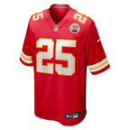 Elijah Mitchell Kansas City Chiefs Nike Team Game Jersey -  Red