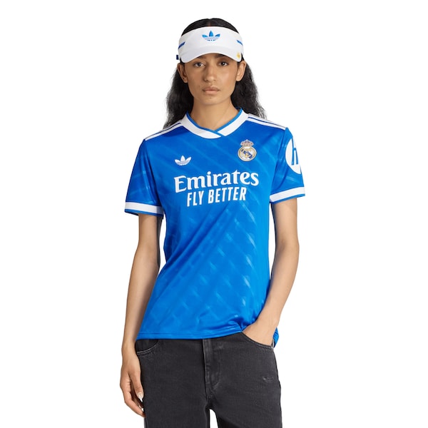 Los Merengues adidas Women's 2025/26 Third Replica Jersey - Blue