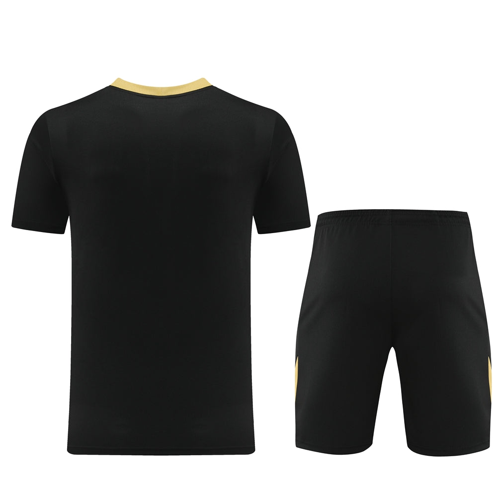 Nike Short Sleeve Training Jersey Set-ND05- Black/Yellow