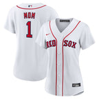 Boston Red Sox Nike Women's #1 Mom Home Replica Jersey - White