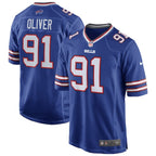 Ed Oliver Buffalo Bills Youth's Nike Team Game Player Jersey - Royal