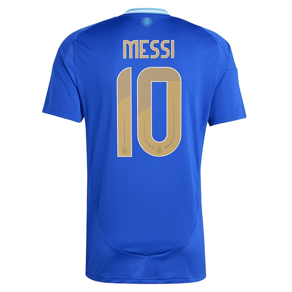Lionel Messi Argentina National Team adidas 2024 Away Replica Player Jersey - Blue/White