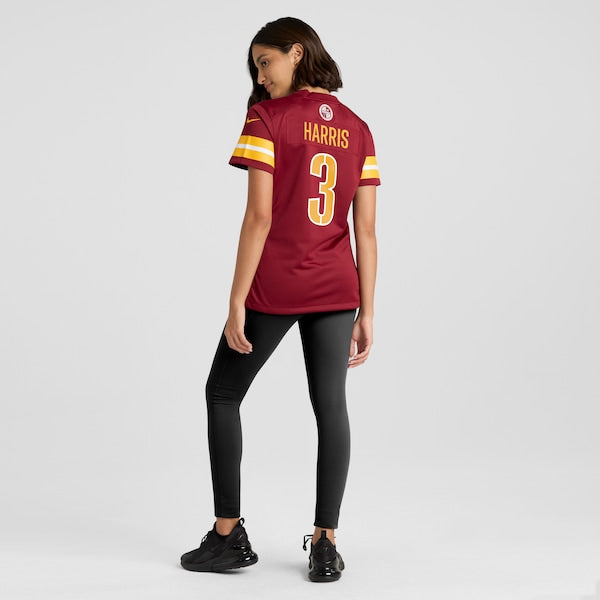 Will Harris Washington Commanders Nike Women's Team Game Jersey -  Burgundy