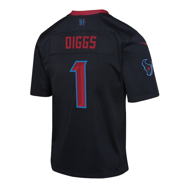 Stefon Diggs Houston Texans Nike Youth Alternate Player Game Jersey -  Navy