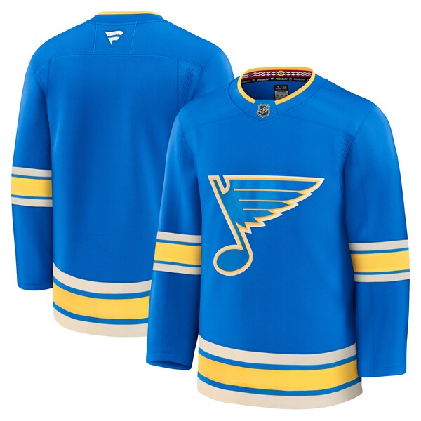 St. Louis Blues  Alternate Premium Jersey - Blue/White