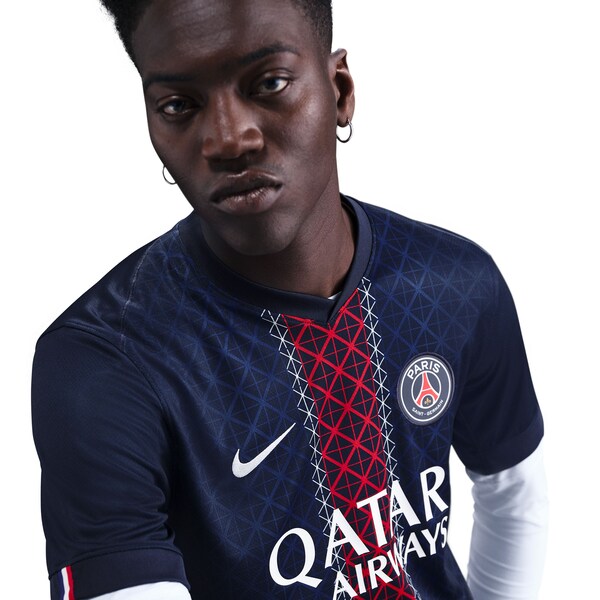 Paris Saint-Germain Nike 2025/26 Home Replica Jersey - Navy