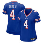 James Cook III Buffalo Bills Nike Women's Team Game Jersey - Royal