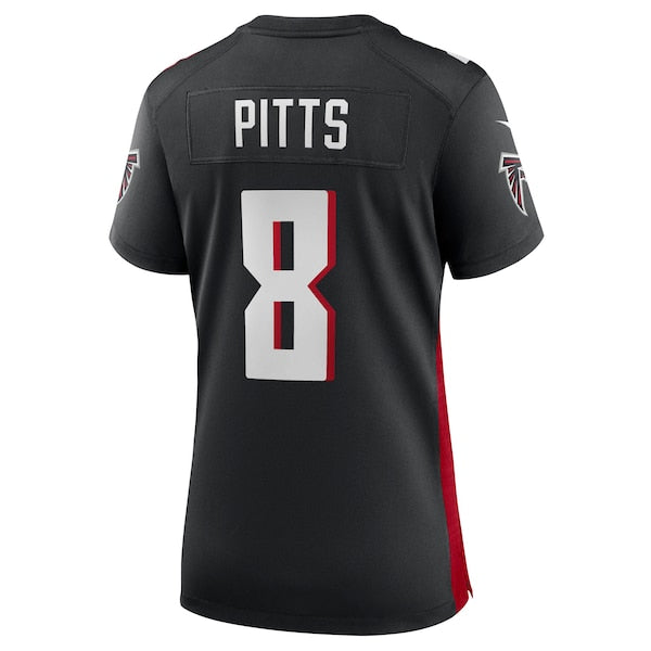 Kyle Pitts Atlanta Falcons Nike Women's 2021 NFL Draft First Round Pick Player Game Jersey - Black/Red
