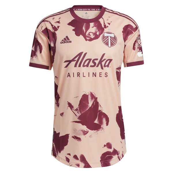 Portland Timbers adidas 2024 Heritage Rose Kit Authentic Custom Jersey - Pink