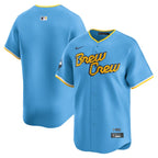 Milwaukee Brewers Nike City Connect Limited Jersey - Powder Blue