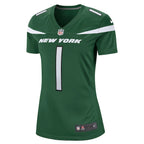 Ahmad Sauce Gardner New York Jets Nike Women's Player Jersey - Green/White