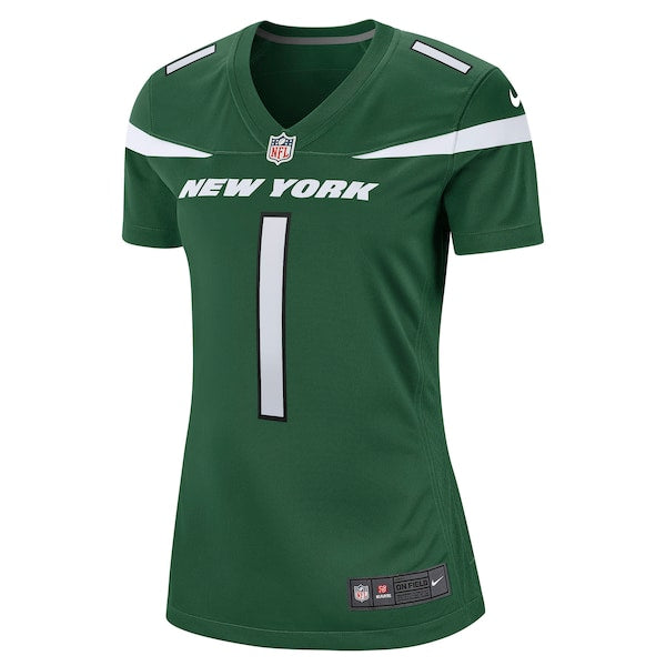 Ahmad Sauce Gardner New York Jets Nike Women's Player Jersey - Green/White