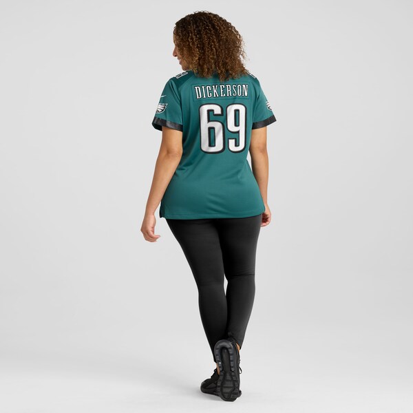 Landon Dickerson Philadelphia Eagles Nike Women's Team Game Jersey - Midnight Green