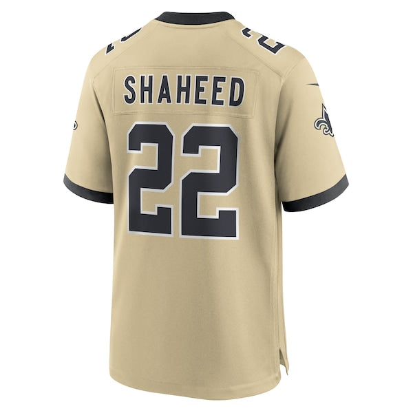 Rashid Shaheed New Orleans Saints Nike Gameday Golds Alternate Game Player Jersey - Gold