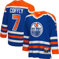 Paul Coffey Edmonton Oilers  1986/87 Blue Line Player Jersey - Royal