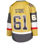 Mark Stone Vegas Golden Knights Youth Home Captain Patch Premier Player Jersey - Gold