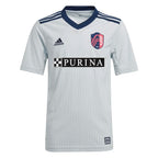 Njabulo Blom St. Louis City SC adidas Youth 2024 The Spirit Kit Replica Jersey - Gray