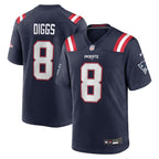 Stefon Diggs New England Patriots Nike Game Jersey - Navy