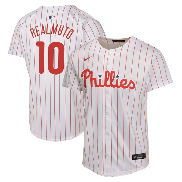 J.T. Realmuto Philadelphia Phillies Nike Youth Home Game Player Jersey - White