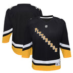 Pittsburgh Penguins Preschool 2021/22 Alternate Replica Jersey - Black