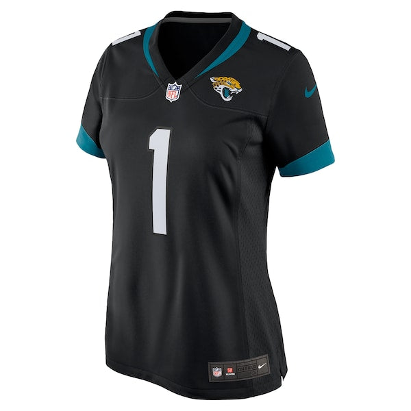 Travis Etienne Jacksonville Jaguars Nike Women's Game Jersey - Black/Teal